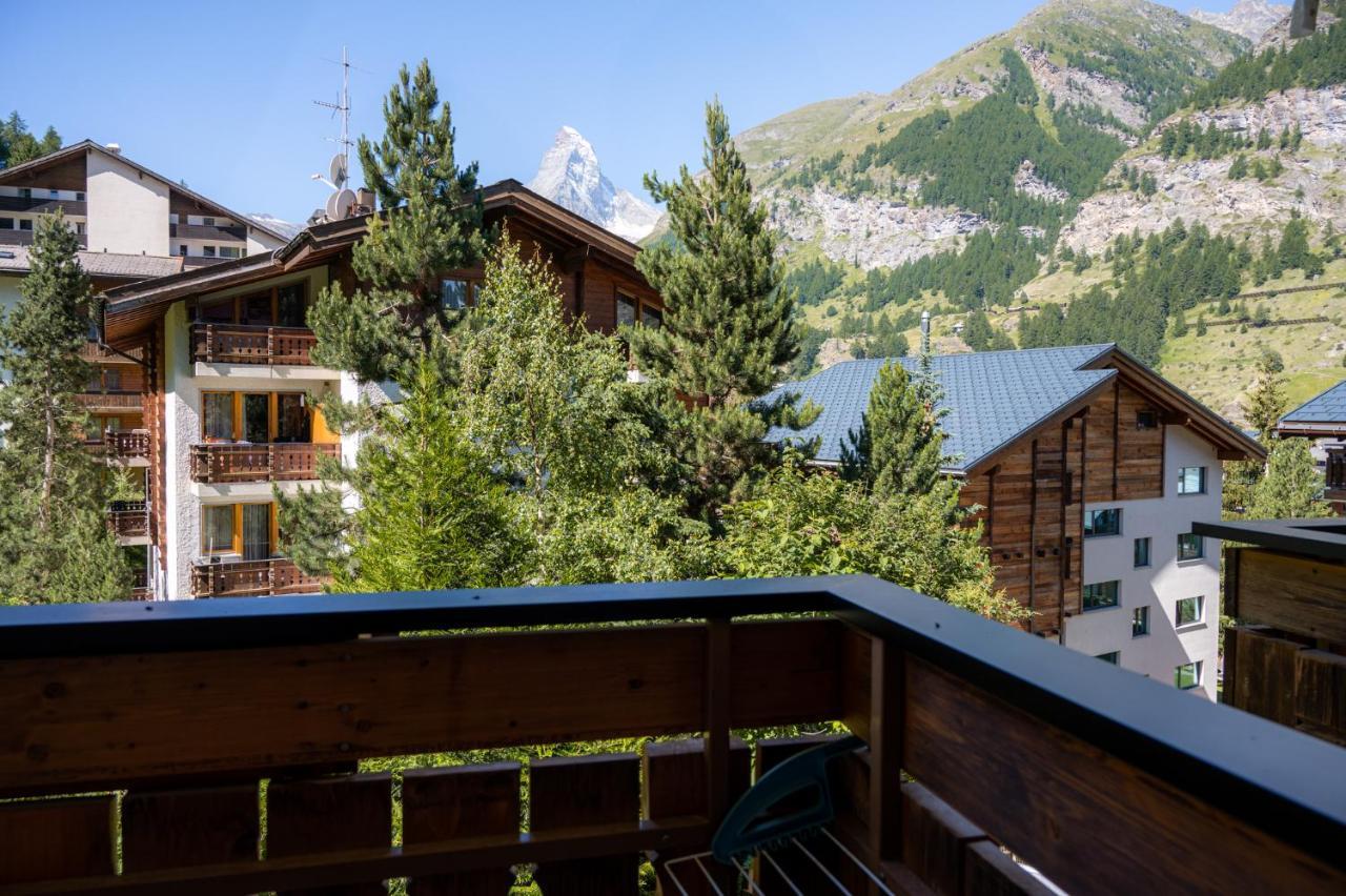 شقة Sunnaeplaetzli- Aprt. 4P Matterhorn View/Wifi زيرمات المظهر الخارجي الصورة